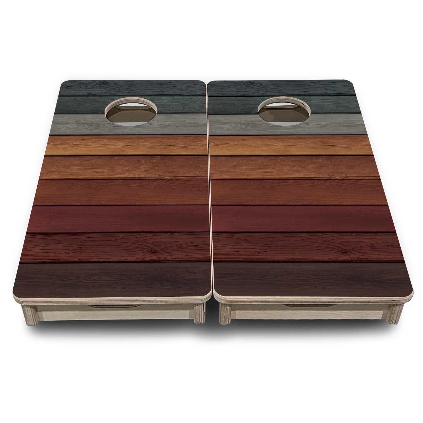 Smoked Timber - Mini or Vacation Size Cornhole Boards Cornhole Solutions