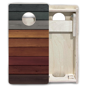 Smoked Timber - Mini or Vacation Size Cornhole Boards Cornhole Solutions