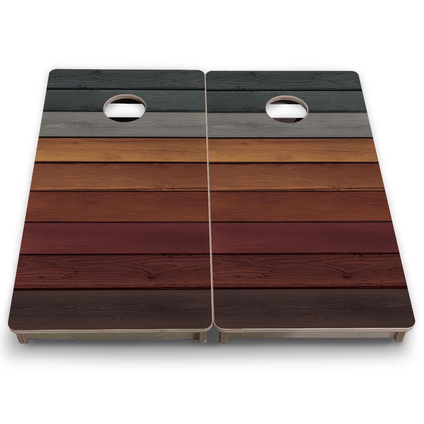 Smoked Timber - Mini or Vacation Size Cornhole Boards Cornhole Solutions