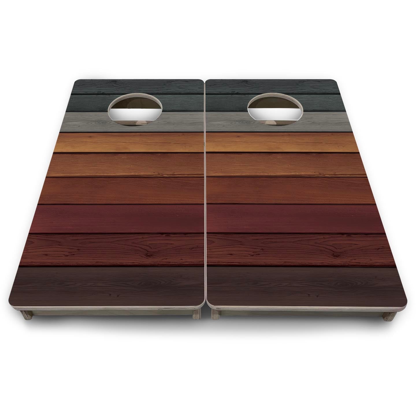 Smoked Timber - Mini or Vacation Size Cornhole Boards Cornhole Solutions