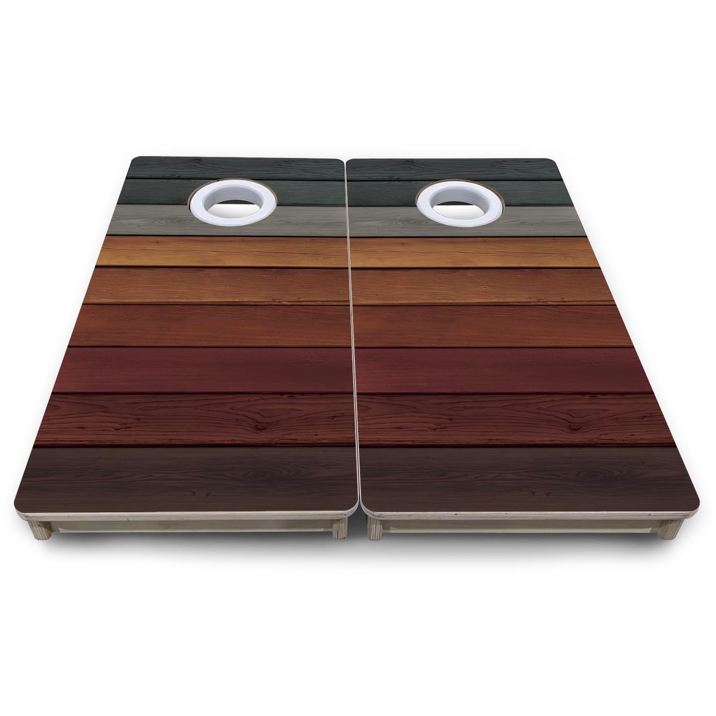 Smoked Timber - Mini or Vacation Size Cornhole Boards Cornhole Solutions