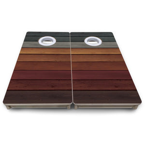Smoked Timber - Mini or Vacation Size Cornhole Boards Cornhole Solutions