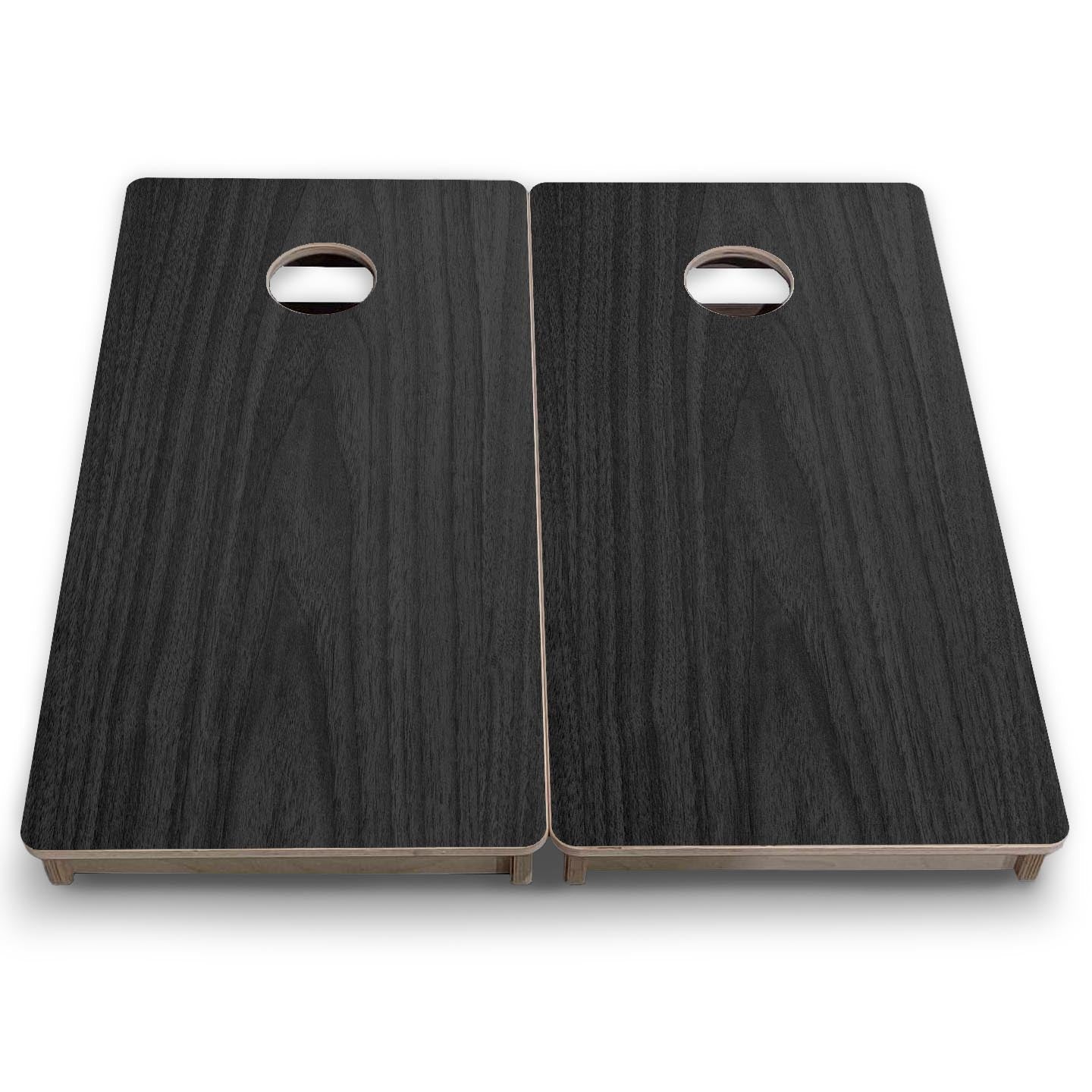 Dark Grey Wood - Mini or Vacation Size Cornhole Boards Cornhole Solutions