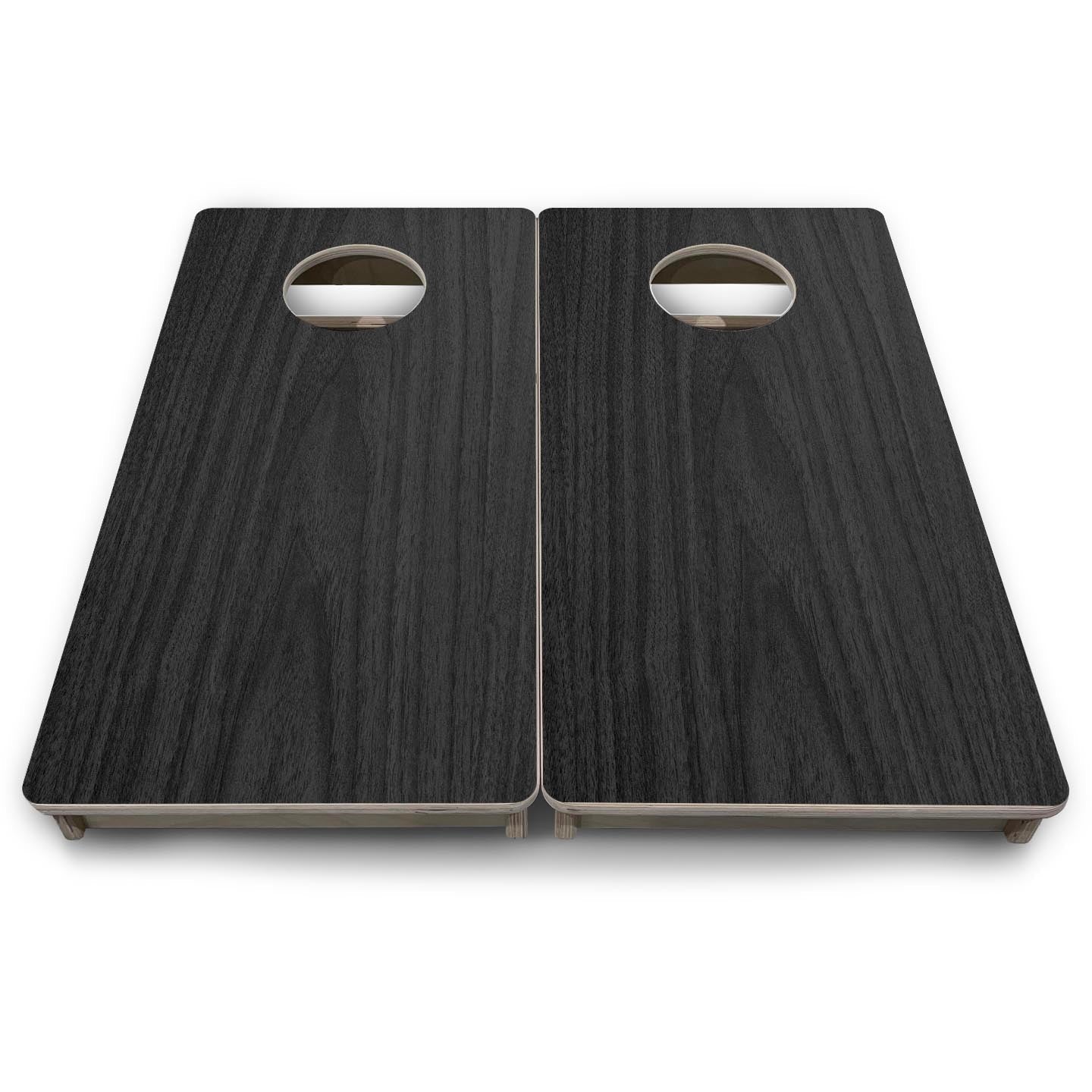 Dark Grey Wood - Mini or Vacation Size Cornhole Boards Cornhole Solutions