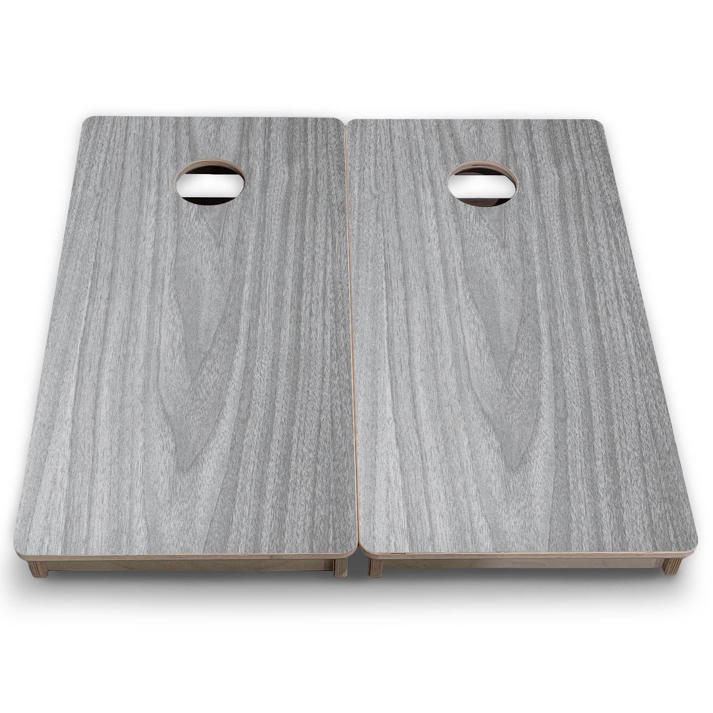 Light Grey Wood - Mini or Vacation Size Cornhole Boards Cornhole Solutions