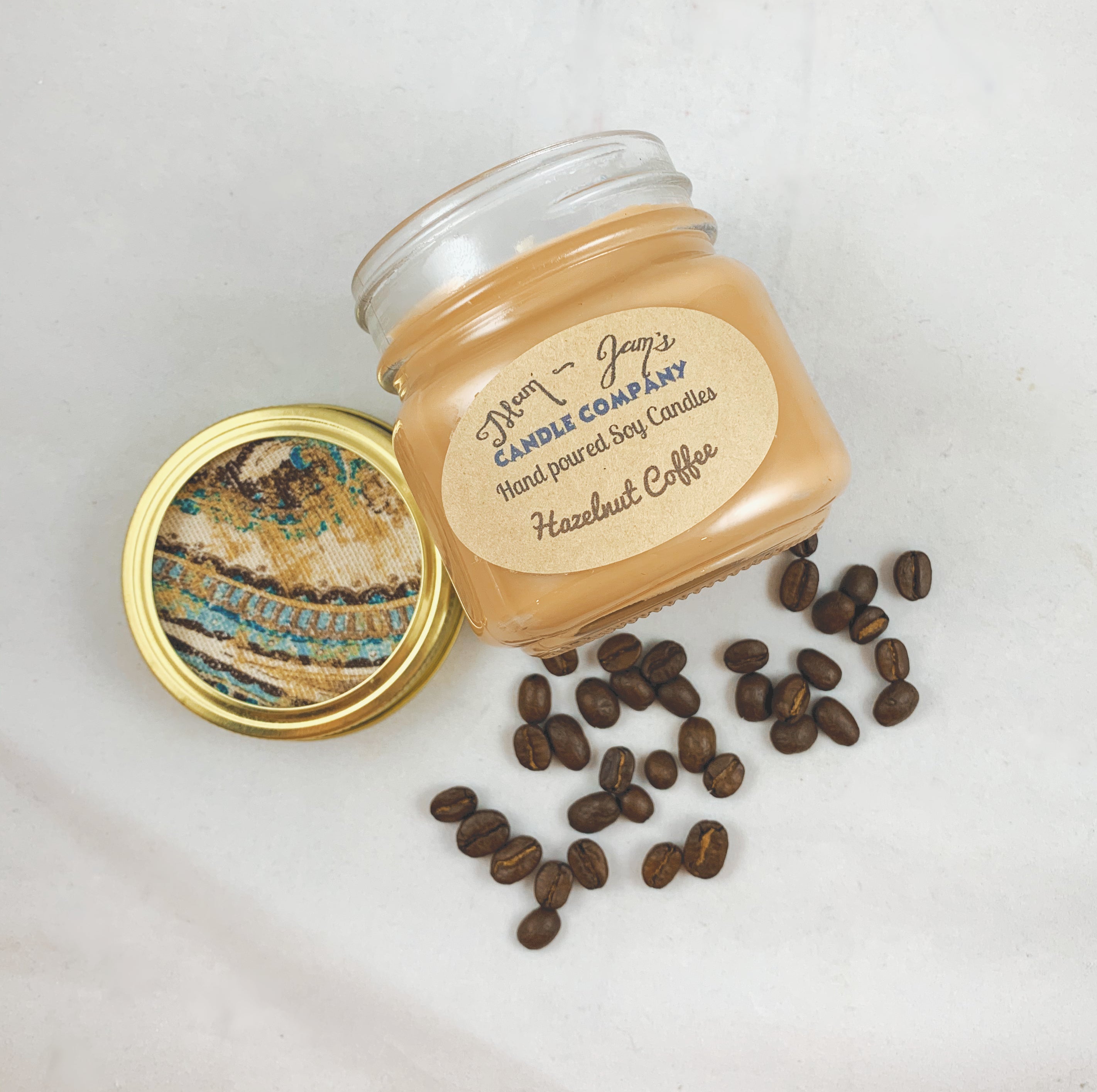 Daily Grind soy candle and wax melts by Mam Jam’s Candle Company, detail image 2
