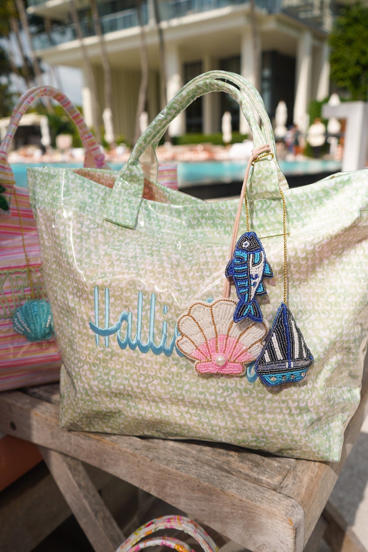 Cabana Clear Coat Tote by KenzKustomz — product view 23