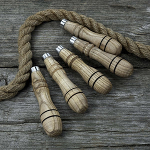 5-Piece Ash Handle Set with Rings