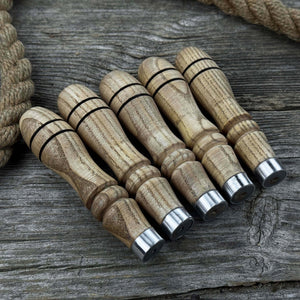 5-Piece Ash Handle Set with Rings
