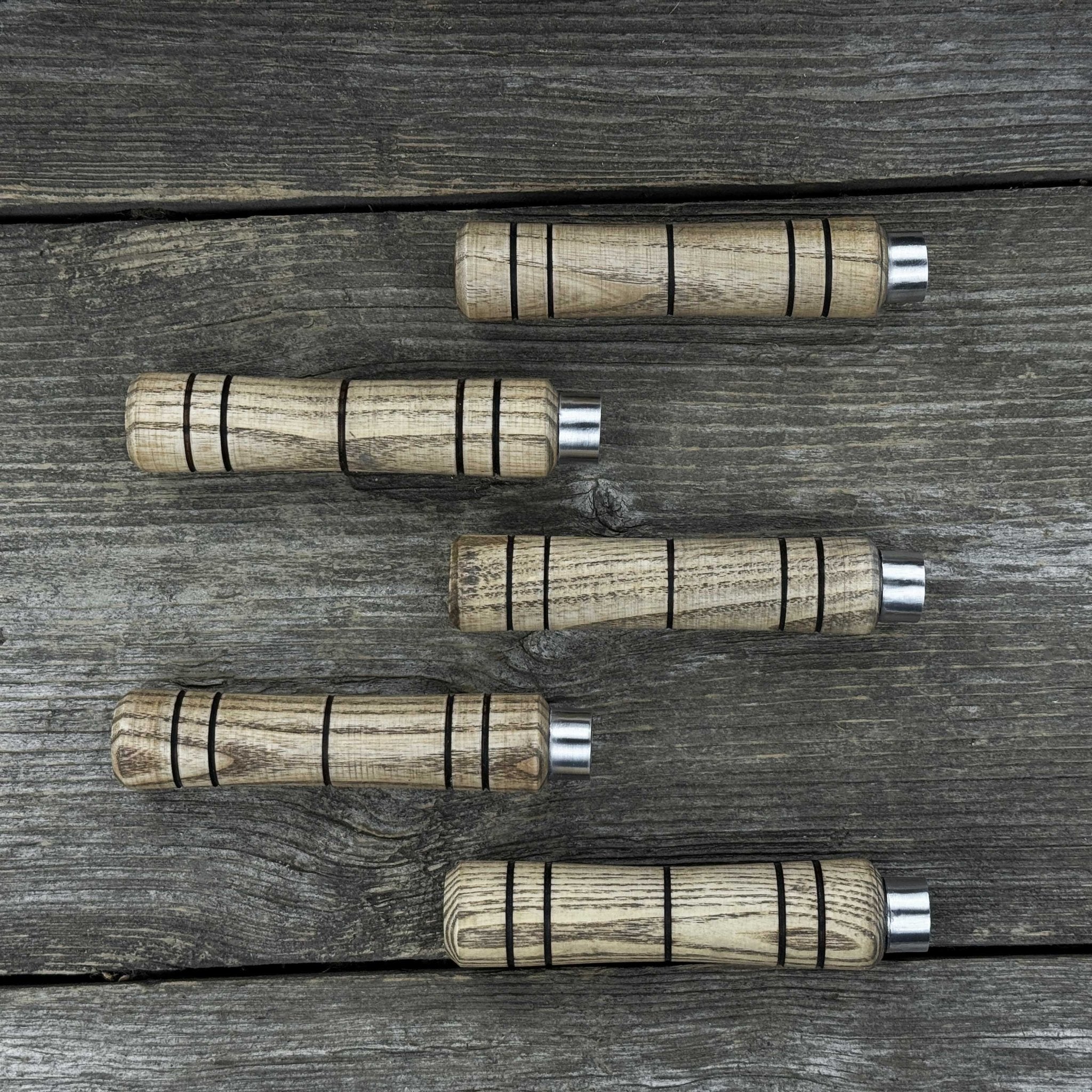 5-Piece Ash Wood Handle Set