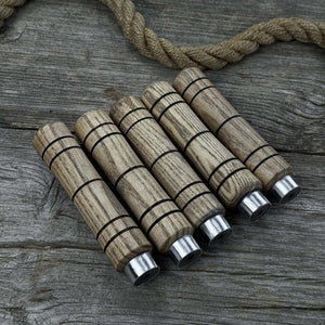 5-Piece Ash Wood Handle Set