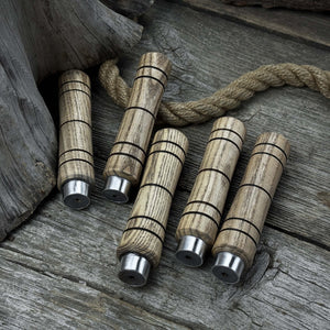 5-Piece Ash Wood Handle Set