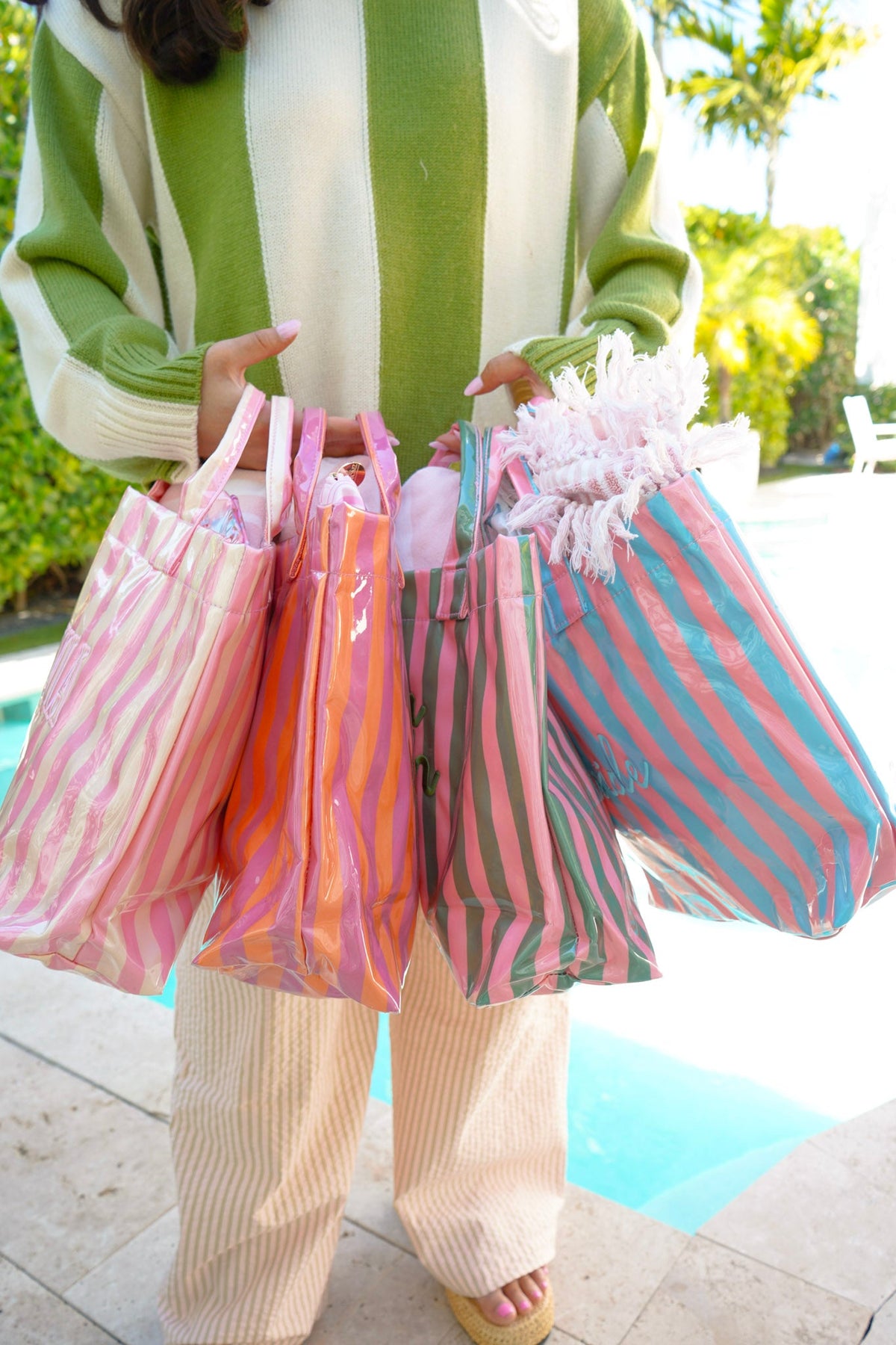 Cabana Clear Coat Tote by KenzKustomz — product view 52