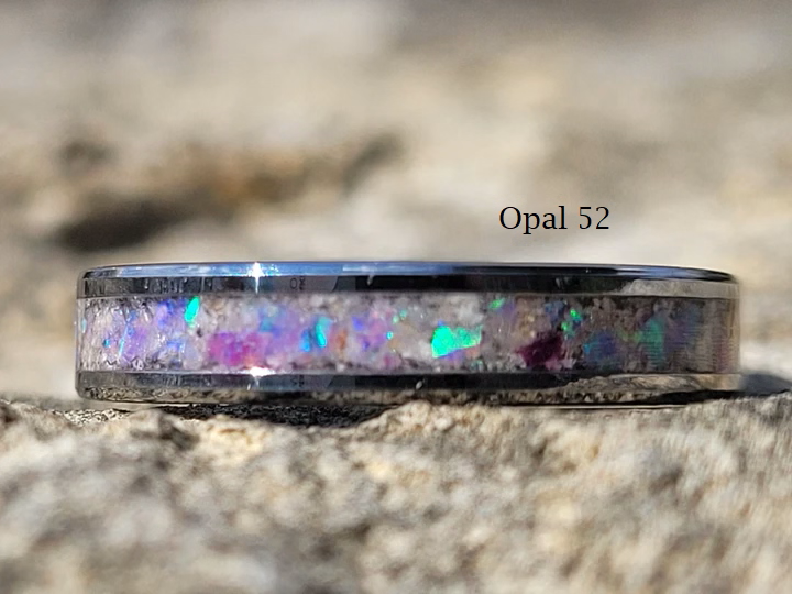 The Taz Opal and Ash Memorial Ring