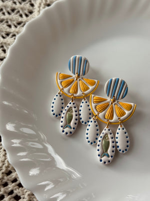 Citrus Catch, in Blue