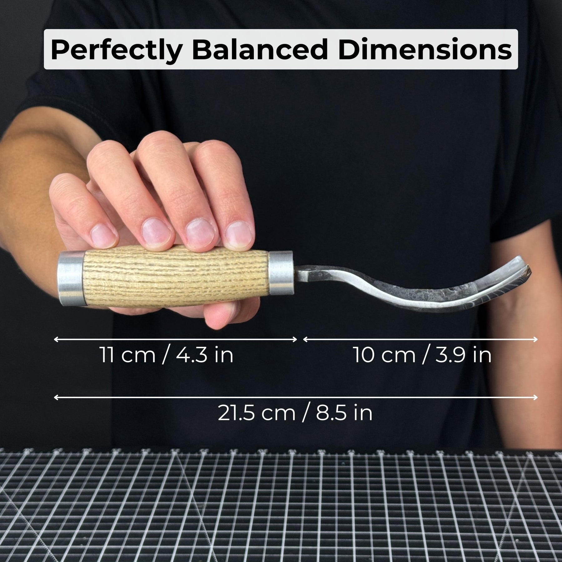 6-Piece Long Bent Gouge Set