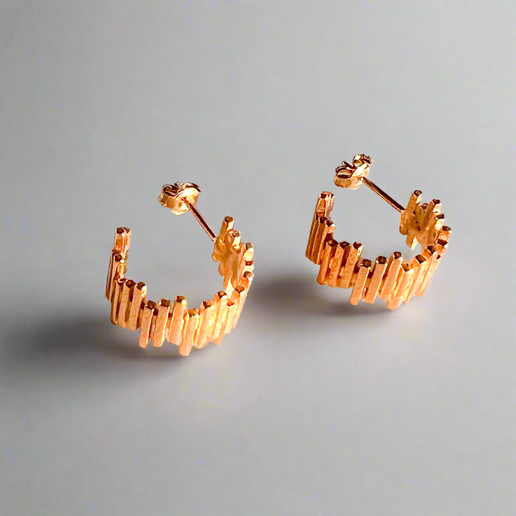 Kira Huggies | Gold Vermeil