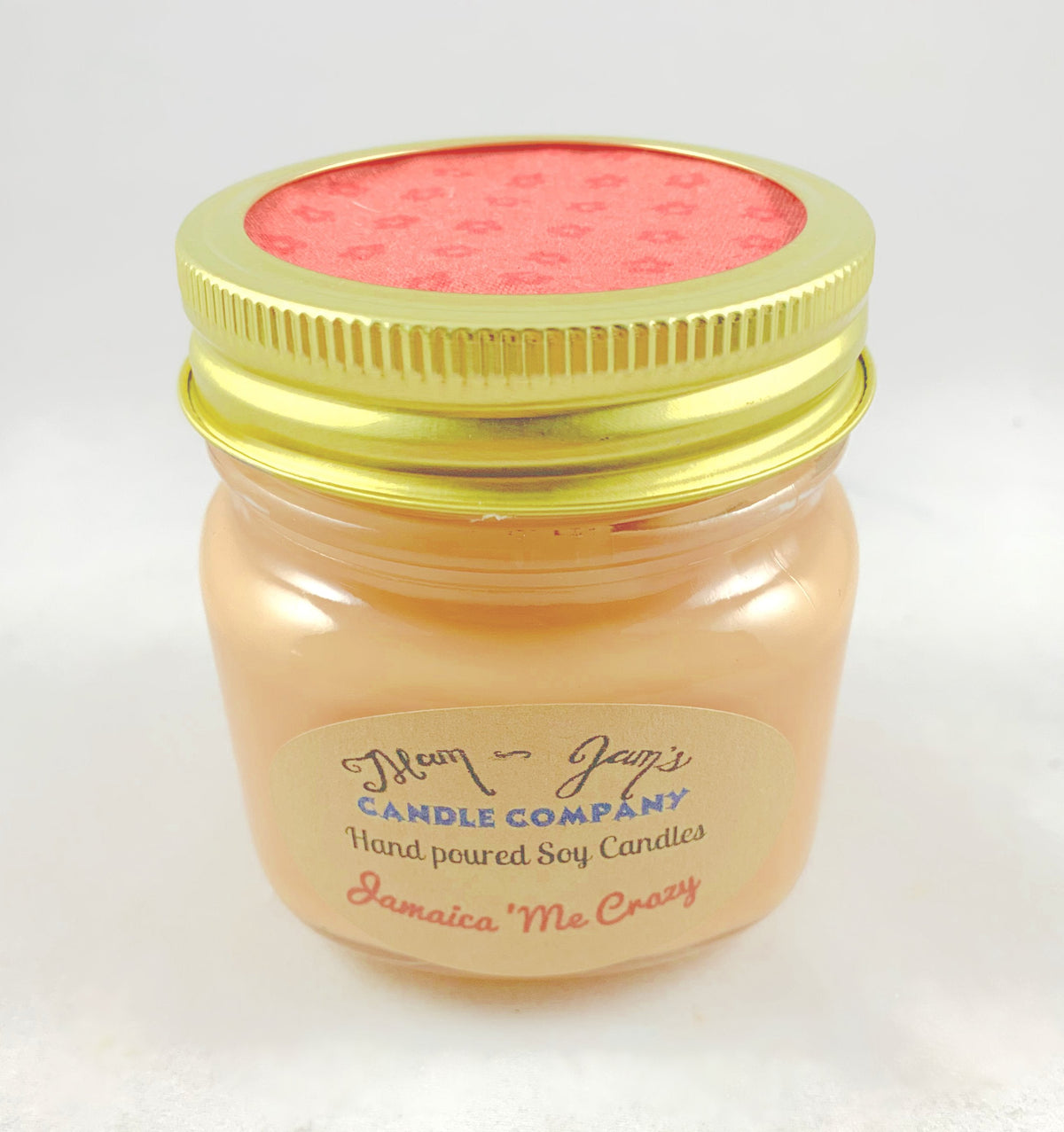 Jamaica Me Crazy soy candle and wax melts by Mam Jam’s Candle Company