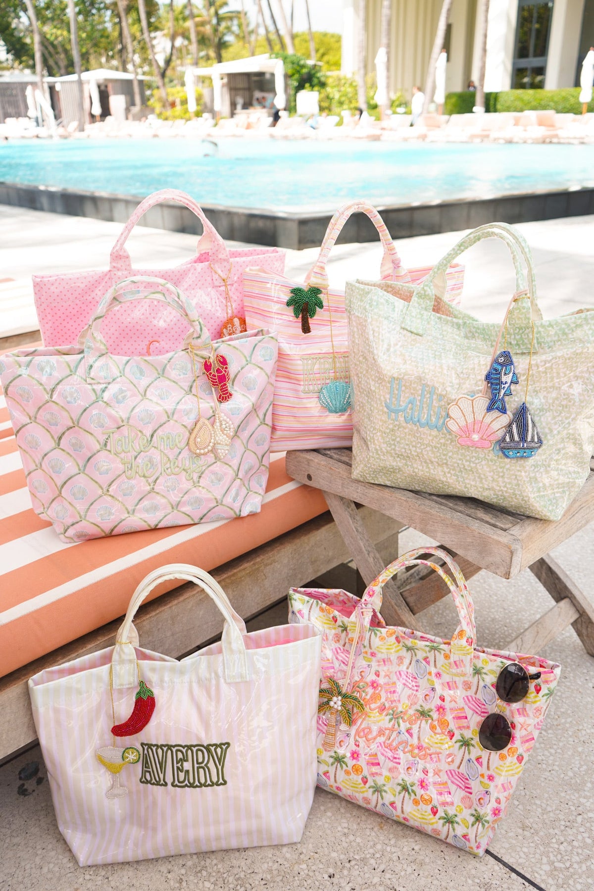Cabana Clear Coat Tote by KenzKustomz — product view 16