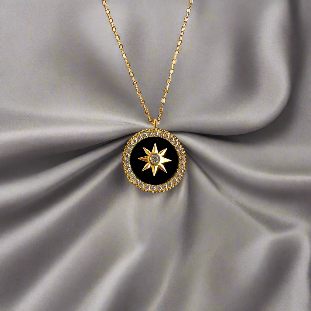 North Star Necklace | Onyx