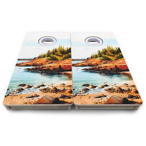 Acadia - Mini or Vacation Size Boards Cornhole Solutions