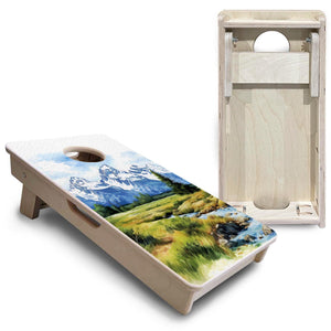 Grand Tetons - Mini or Vacation Size Boards Cornhole Solutions