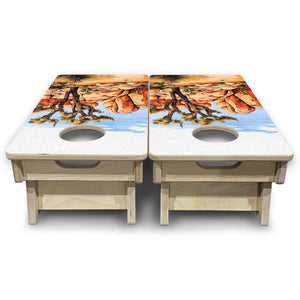Joshua Tree - Mini or Vacation Size Boards Cornhole Solutions