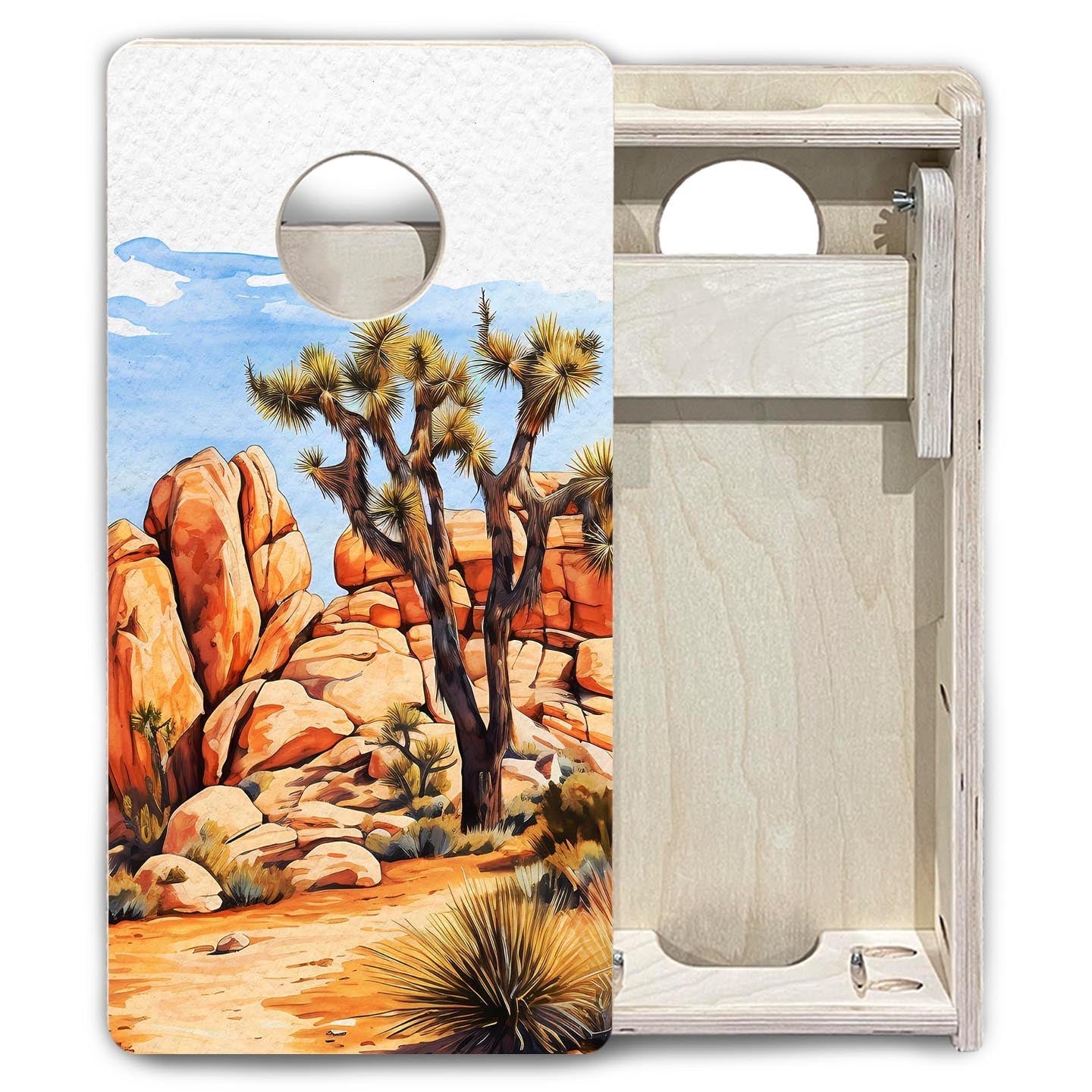 Joshua Tree - Mini or Vacation Size Boards Cornhole Solutions