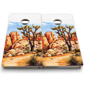 Joshua Tree - Mini or Vacation Size Boards Cornhole Solutions