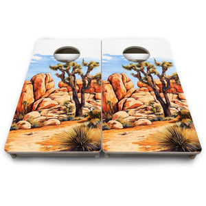 Joshua Tree - Mini or Vacation Size Boards Cornhole Solutions