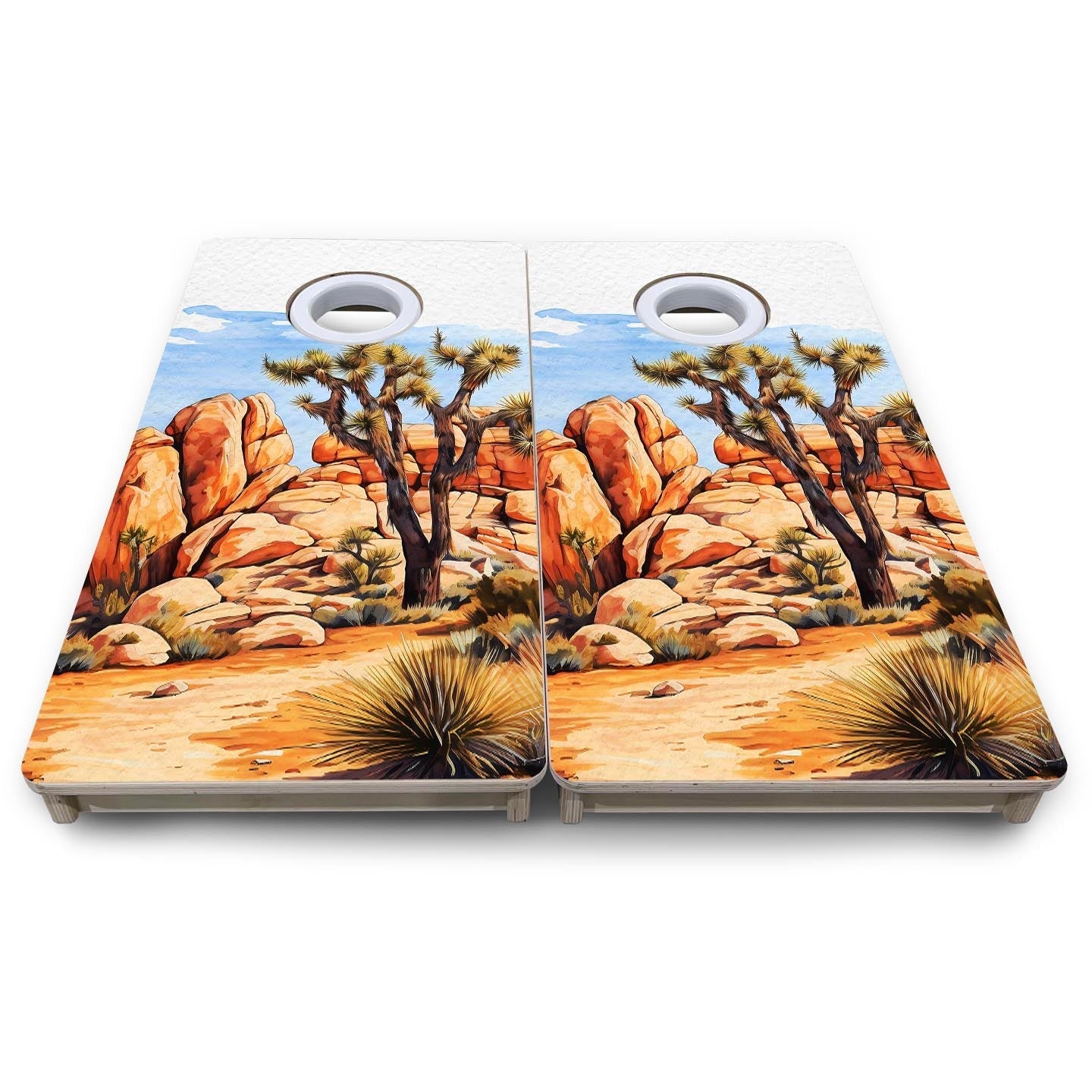 Joshua Tree - Mini or Vacation Size Boards Cornhole Solutions