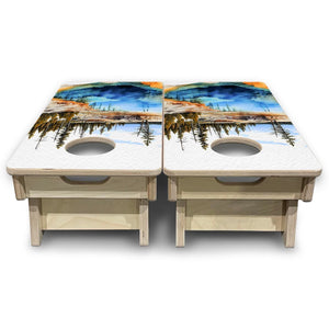 Yellowstone - Mini or Vacation Size Boards Cornhole Solutions