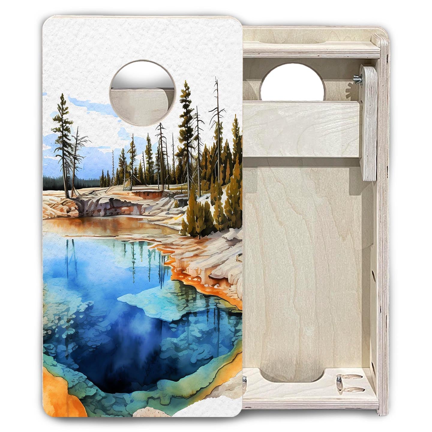 Yellowstone - Mini or Vacation Size Boards Cornhole Solutions