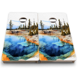 Yellowstone - Mini or Vacation Size Boards Cornhole Solutions