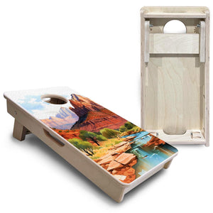 Zion - Mini or Vacation Size Boards Cornhole Solutions