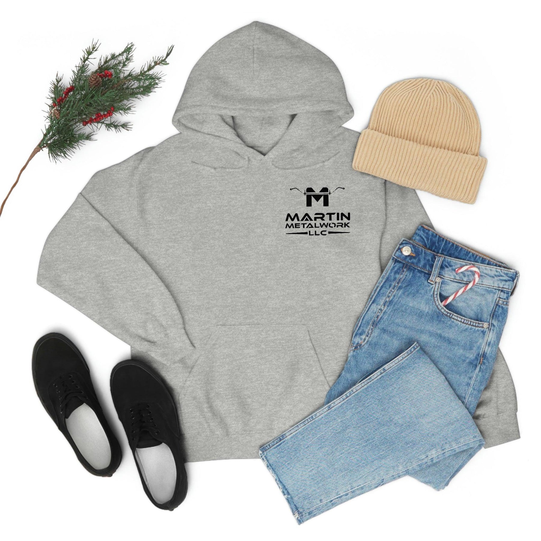 Martin metalwork Hooded Sweatshirt