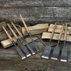 7-Piece Long Timber Framing Chisel Set
