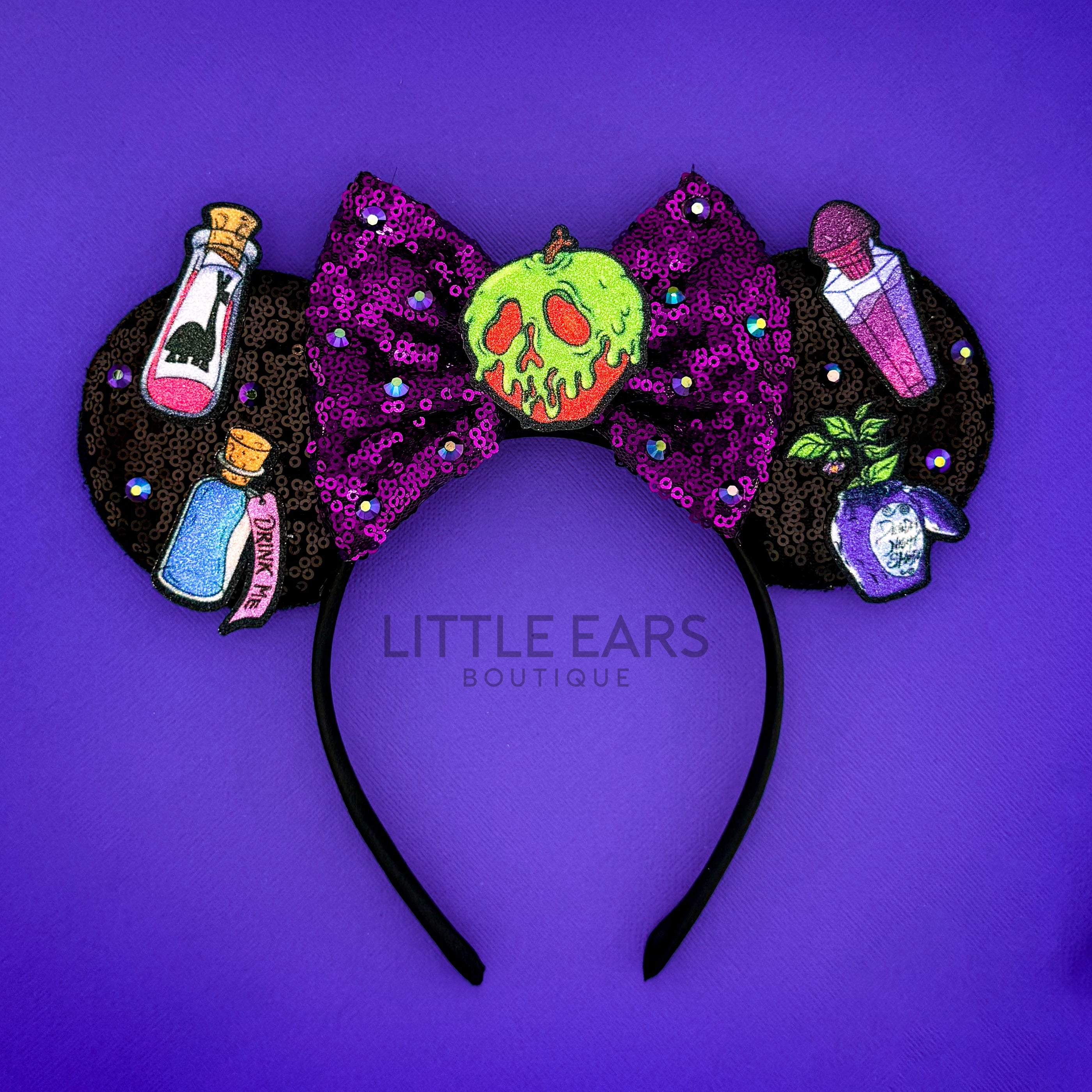 Light Up Poison Mickey Ears