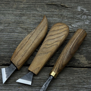 9-Piece Spoon Carving Tool Set with Sharpening Board