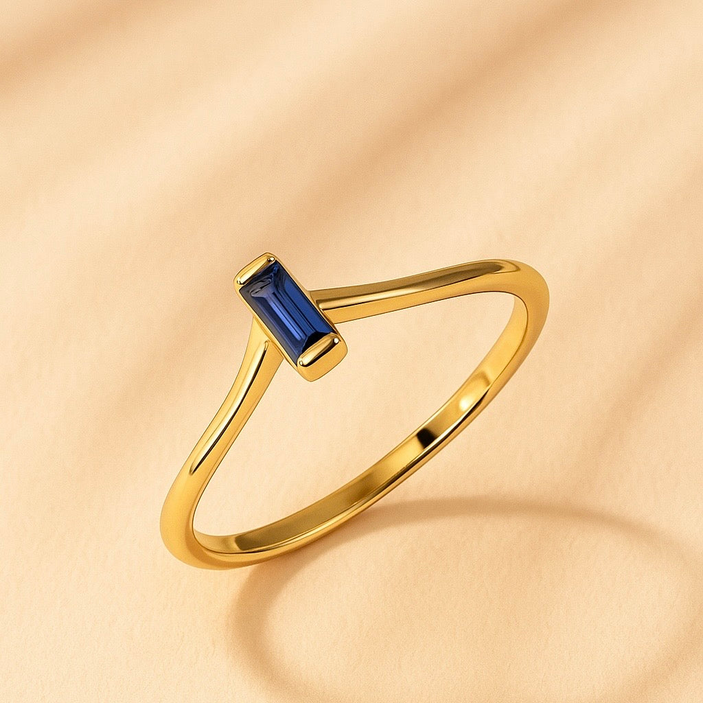 Noelle Ring - Blue Sapphire
