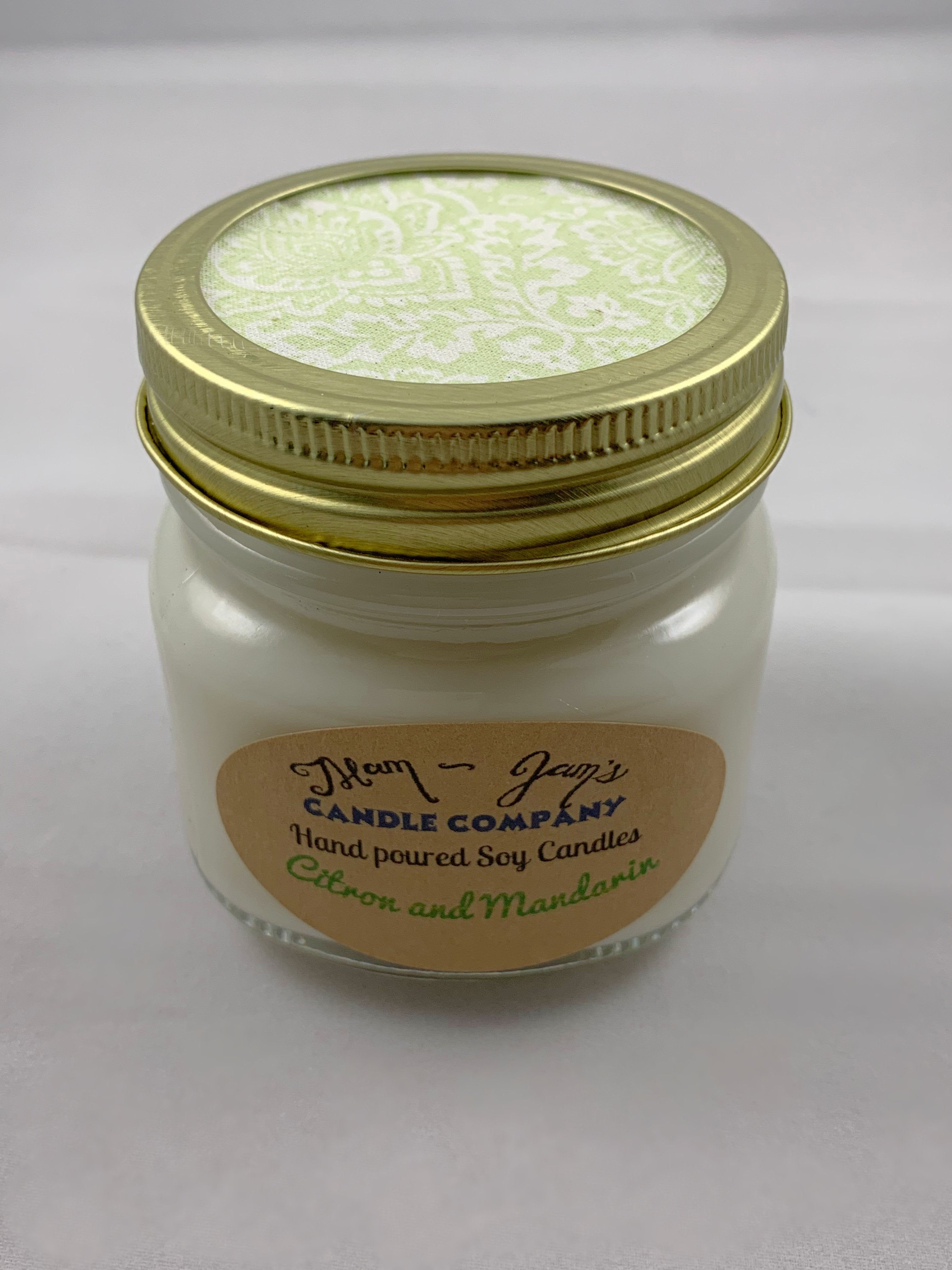 Citrus Agave soy candle by Mam Jam’s Candle Company, detail image 2