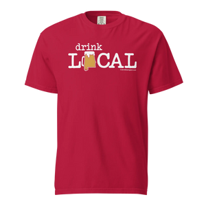 Alabama Beer Mug Tee - Drink Local - COMFORT COLORS BRAND TEE Drink Beer Gear