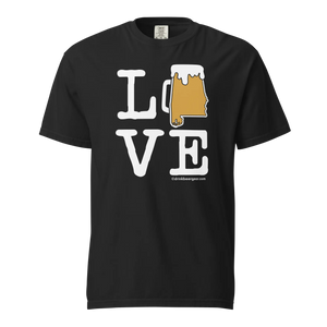 Alabama Beer Mug Tee - LOVE - COMFORT COLORS BRAND TEE Drink Beer Gear