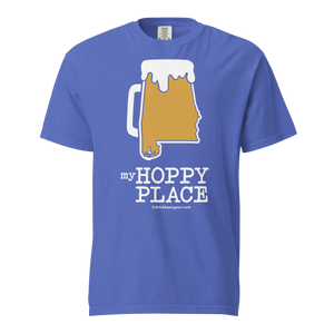 Alabama Beer Mug Tee - My Hoppy Place - COMFORT COLORS BRAND TEE Drink Beer Gear