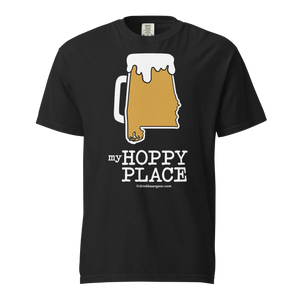 Alabama Beer Mug Tee - My Hoppy Place - COMFORT COLORS BRAND TEE Drink Beer Gear