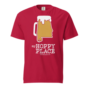 Alabama Beer Mug Tee - My Hoppy Place - COMFORT COLORS BRAND TEE Drink Beer Gear