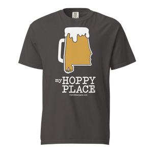 Alabama Beer Mug Tee - My Hoppy Place - COMFORT COLORS BRAND TEE Drink Beer Gear