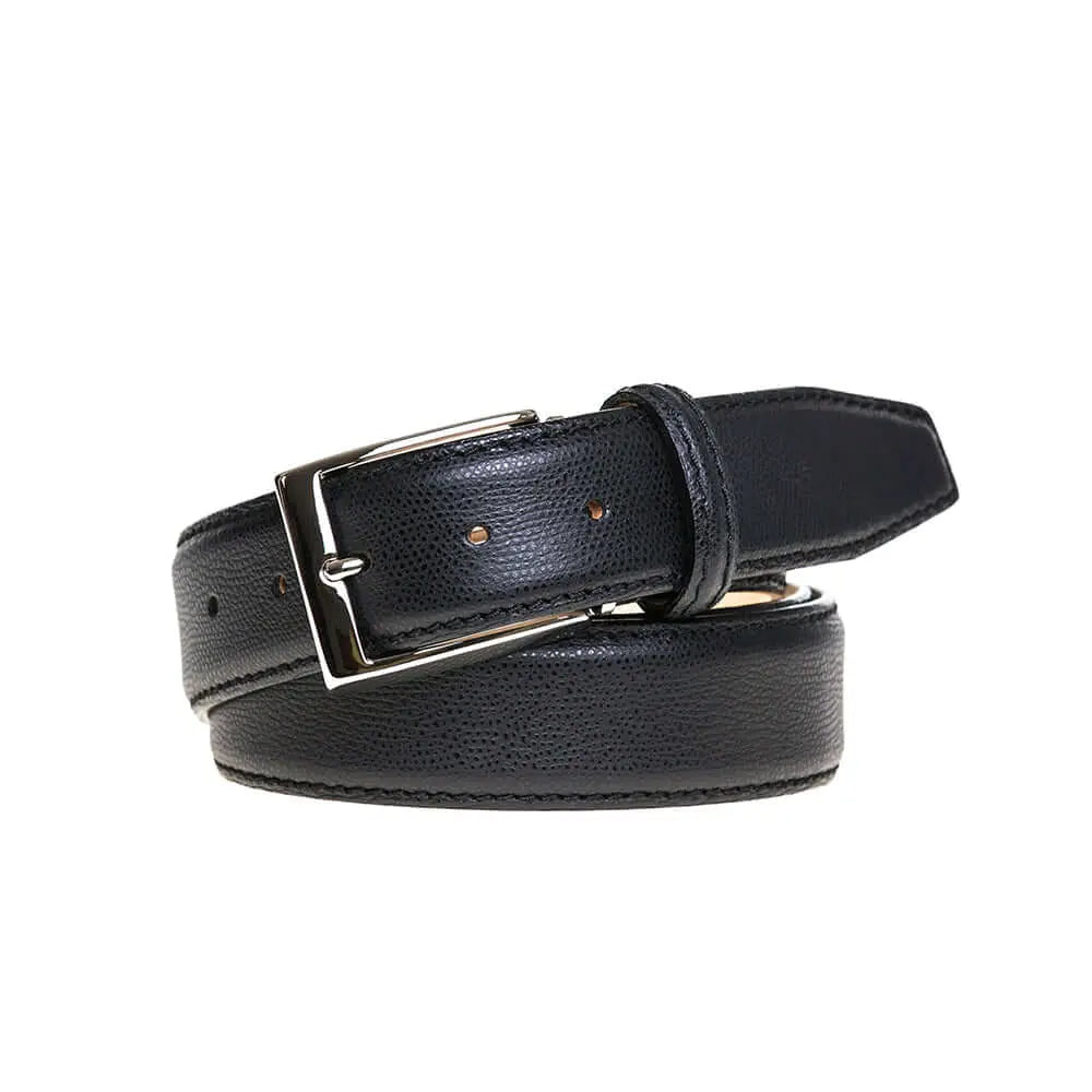 Italian calf leather belt for statement style by Roger Ximenez
