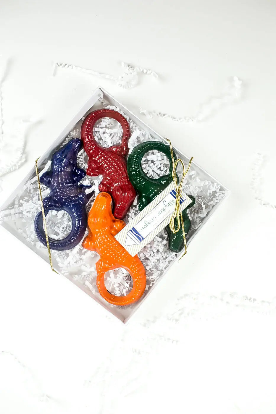 Alligator Crayons by Nola Tawk, art & drawing toys detail photo 2