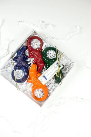Alligator Crayons by Nola Tawk, art & drawing toys detail photo 2